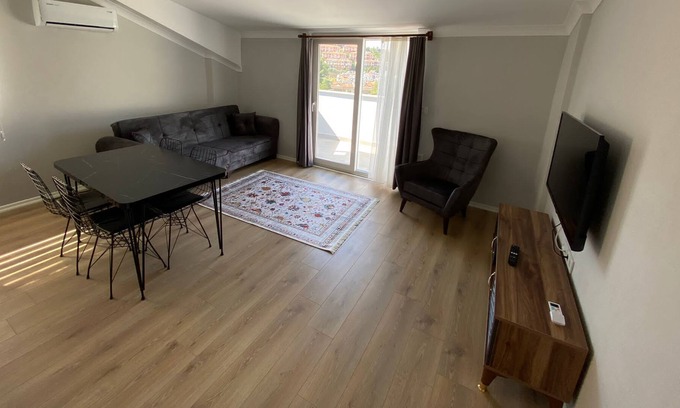 Mentese Apartment | Şehir Manzaralı Avm'ye 5 Dakika Mesafeli Apartman Dairesi