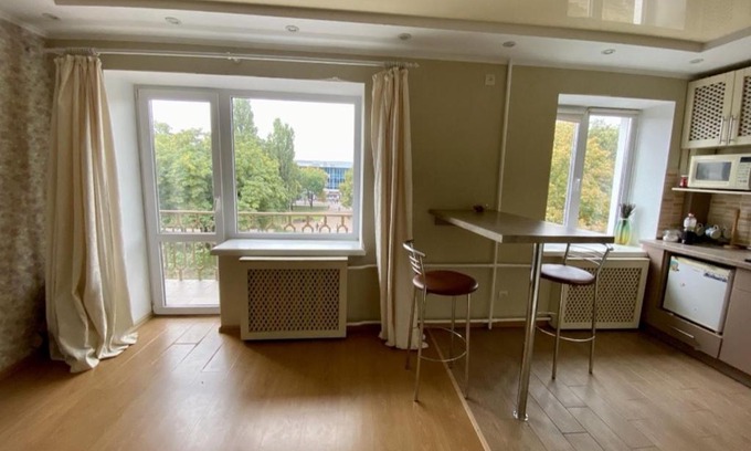 Degtyari Apartment | Квартира в центрі Світлі мрії Avenue Myru35
