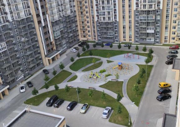 Holosiivskyj Apartment | Номер-студіо "Міні Феофанія" Заболотного 148, Кришталеві Джерела, лікарня, пораненим воїнам -10"