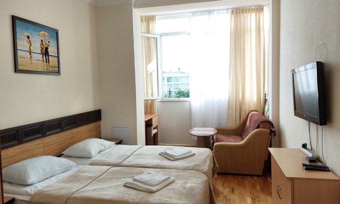 Sochi City Centre Apartment | Солнечный берег Студия с видом на море