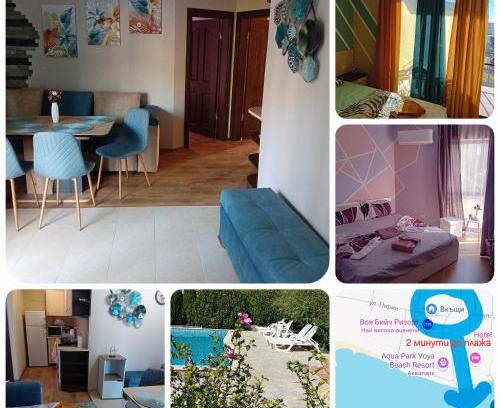 Yurta Apartment | Тристаен апартамент Еуфория, Свети Влас