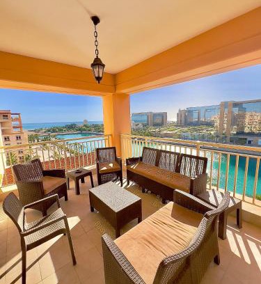 King Abdullah Economic City Apartment | وحدات فندقية - المارينا بإطلالات بحرية