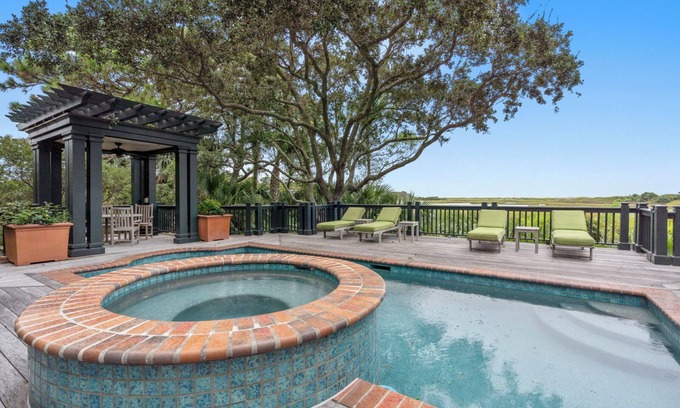 Vanderhorst Plantation House | 0 Ocean Course Drive, Marsh, Golf and Ocean Views Plus Beach Gear/Bike Credit