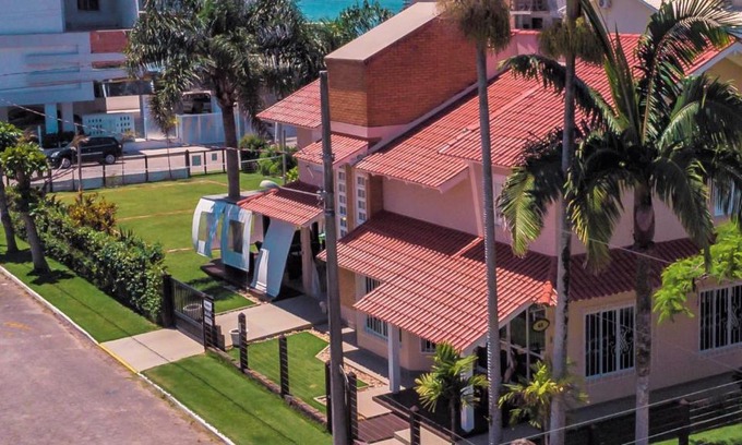 Governador Celso Ramos House | #001 Casa show beach tennis 50 m praia de Palmas