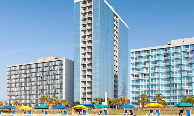 Downtown Myrtle Beach Resort | 1 Bedroom Condo at SeaGlass Tower