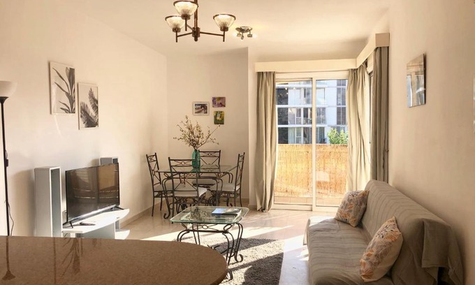 Neapolis Apartment | 1 bedroom flat, prime location near sea, sleeps 4