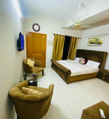 Islamabad Apartment | 1 Bedroom Studio Apartment With Separate Kitchen Islamabad-HS Apartments