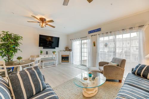 North Ocean City House | 1 Mi to Maryland Beach Ocean City Retreat with Deck