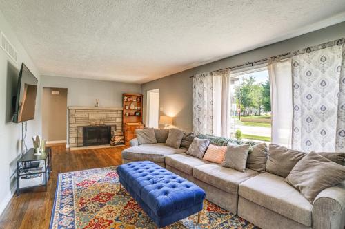 South Bend House | 1 Mi to Notre Dame Stadium Quiet Home with Fire Pit