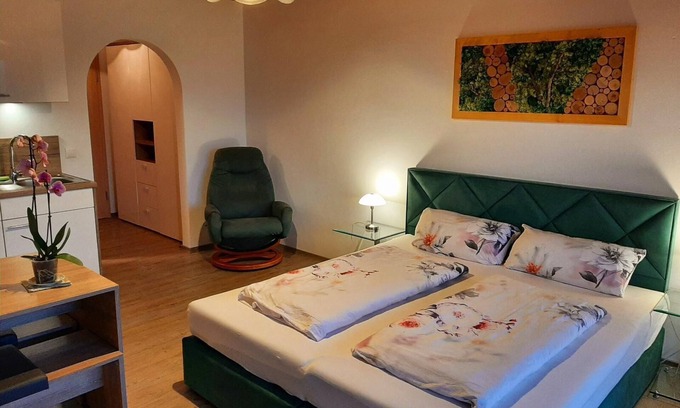 Frauenau Apartment | 1-room apartment (30 sqm) with west-facing balcony and free WiFi