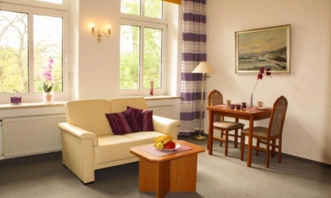 Ponitz am See Apartment | 1-room apartment no. 2, 28m², 1. Floor, West - Waldhaus Gronenberg