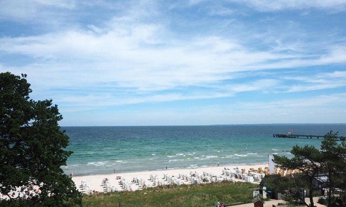 Scharbeutz Apartment | 1-room apartment with panoramic lake view in the apartment house Strandhotel - Stra