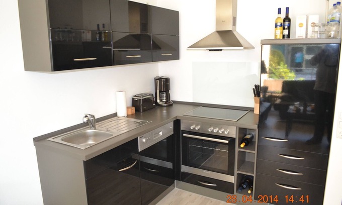 Timmendorfer Strand Apartment | 1-room studio in mod. Design with swimming pool /sauna