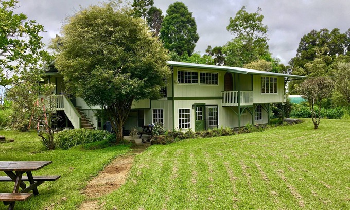 Glenwood House | 10 Acre Private Bamboo Retreat Located Just Minutes From Volcano National Park