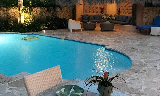 Casa de Campo Villa | 100 +5🌴STAR reviews 4 Min to Beach😎English speaking Chef & Butler🍷Meal Plan🦞