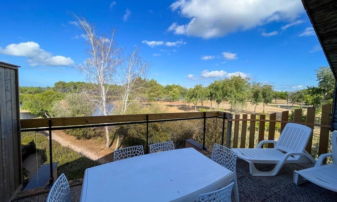 Hourtin Port Apartment | 122 - Nice apartment for 5/6 people with lake view