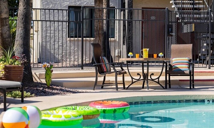 New Papago Parkway Apartment | 127 -Serene Scottsdale Escape – Gated 1BR on the Greenbelt