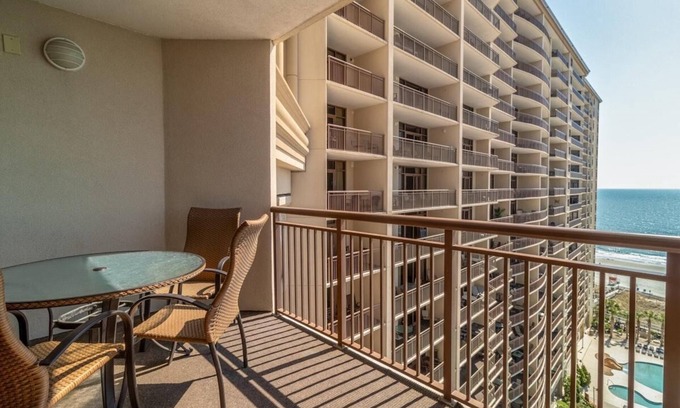 Windy Hill Condo | 12th Floor Oasis: 1 Bdrm Condo with Ocean Views