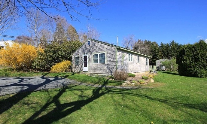Sandwich House | 14 Town Neck Rd - Pet-friendly, modern home .5 miles to beach, centrally located