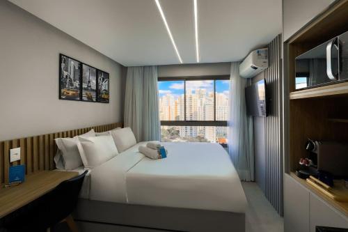Campo Belo Apartment | 14º andar com vista incrível e condomínio completo