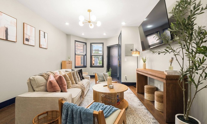 McGinley Square House | 15 Min to NYC - NEW 3BR Near PATH + FREE Parking + Gameroom