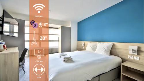 Charenton-le-Pont Apartment | 15.Studio#Charenton#Fitness#Cinema