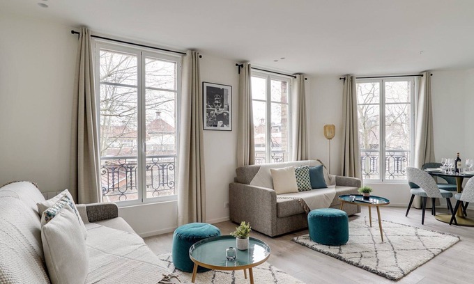 Quartier de la Salpetriere Apartment | 155 Suite Georges - Superb apartment in Paris