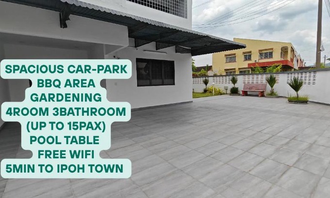 Ipoh Villa | 15pax Corner House By Hopestya