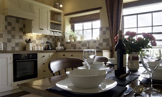 Saint Asaph Other | 16th Century historical farmhouse, Sleeps 6 in 3 bedrooms, oak panelled lounge