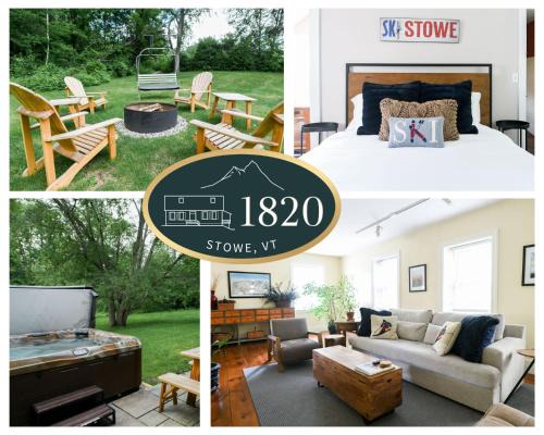 Stowe Area Villa | 1820 House - VT Charm + Modern Comforts + Hot Tub
