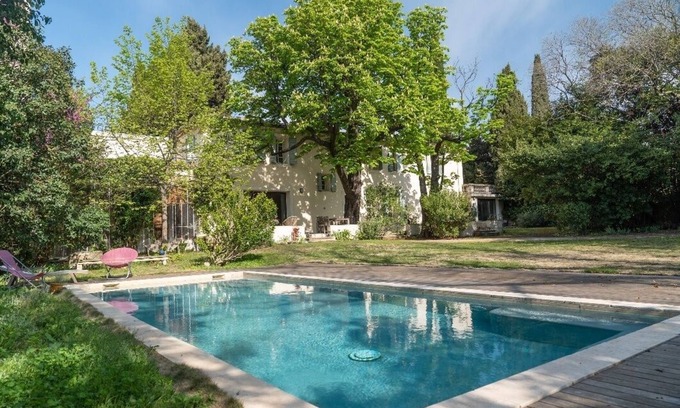 La Chamberte Other | 18th century farmhouse with park in the heart of town