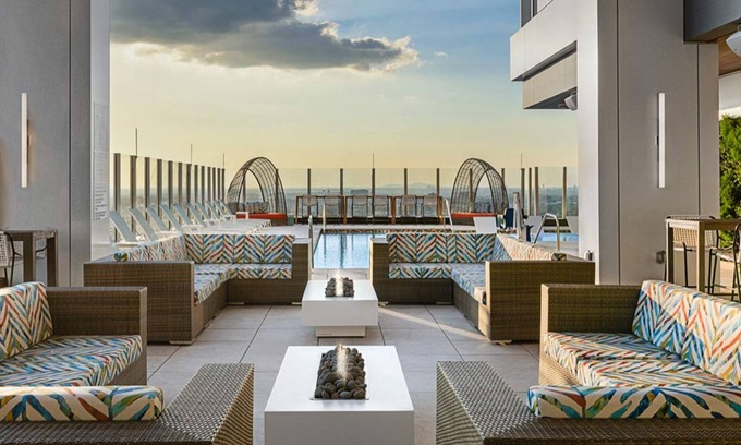 Castleberry Hill Resort | 1b resort suite big-city living with Southern charm
