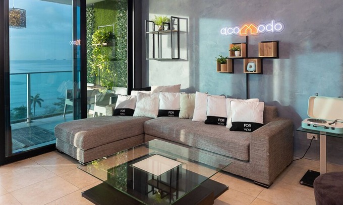 Calidonia Condo | 1bdr Apt / Panama City Postal card view π - Incredible Ocean Front in city Center π