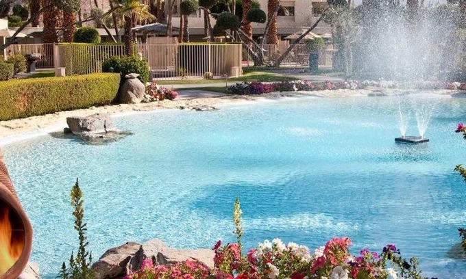 Araby Commons Condo | 1BDRM DESERT ISLES OF PALM SPRINGS RESORT~ INDIAN CANYONS, AERIAL TRAM, POOL/SPA