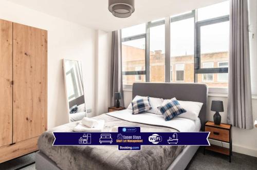 Preston Apartment | 2 BDR Flat By Eason Stays Short Lets & Serviced Accommodation Preston With Free Wifi