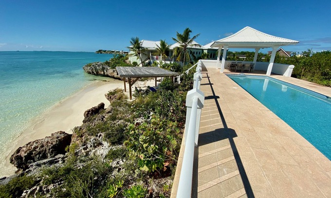 Ocean Point Villa | 2 Beach Front Villas, Beautiful Beach! Amazing Ocean Views, 3 Private Pools!