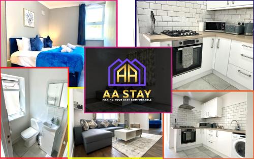 Aylesbury Apartment | 2 Bed Town Centre Nr Theatre Free Park Wi-Fi & garden