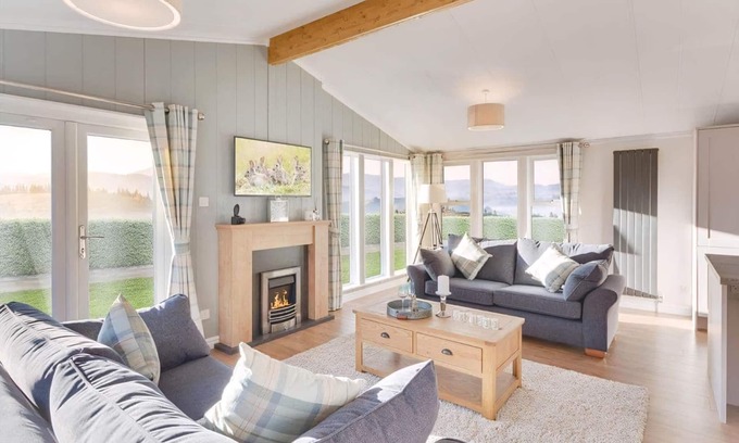 Newton Stewart Ski Chalet | 2 bedroom accommodation in Glenluce, Newton Stewart