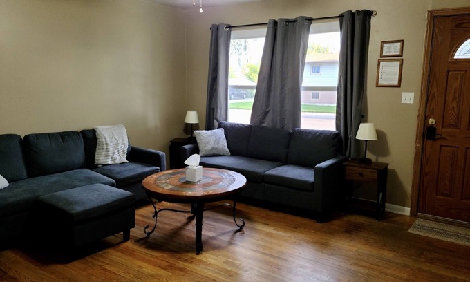 Riverton Apartment | 2-bedroom home in central Riverton, great home base for your Wyoming adventure