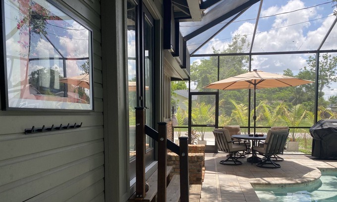 Altamont Manor House | 2 bedrooms 1 private bath in Home with Saltwater Pool & Spa downtown!