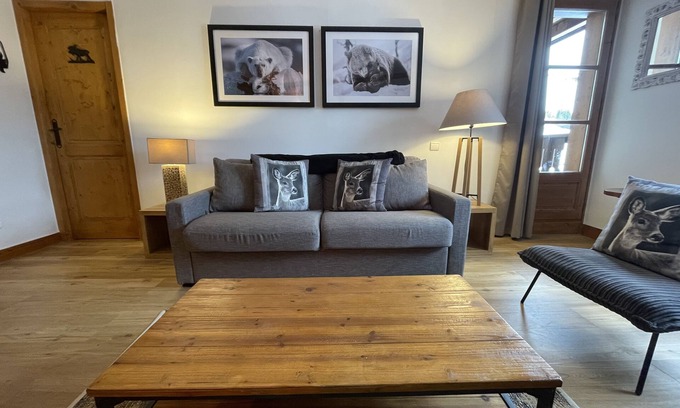 Arc-1950 Apartment | 2 bedrooms apartment 6 people very deco in Prince des Cimes 5 *