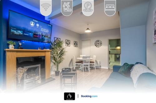 Ormeau House | 2 Bedrooms House By Boyeilles Apartments Short Lets & Serviced Accommodation Belfast With Free Wifi