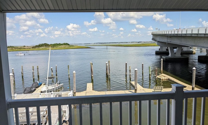 North End Condo | 2 BR Bayfront Condo with Gorgeous Sunsets, in Ocean City NJ