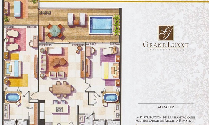 Villa Juarez Resort | 2 BR Grand Luxxe Residence Club Platinum member A+ Spa Tower accommodations!