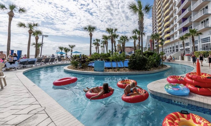 Brush - Stewarts Resort | 2 BR Resort Managed Suites at Wyndham Ocean Walk - 4 Pools, Lazy River, Beach!