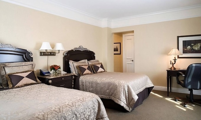 Central Park West Hotel | 2 Deluxe 2 Double Beds at The Lucerne Hotel!