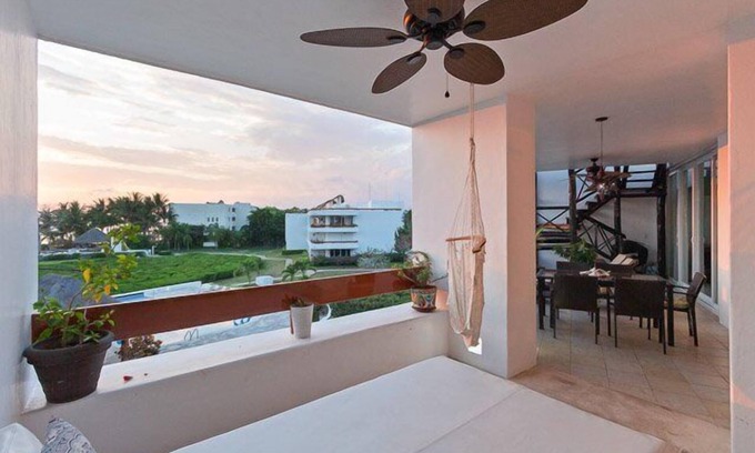 Costa Maya Condo | 2-Floor/Elevator Penthouse Unit with Panoramic Ocean Views