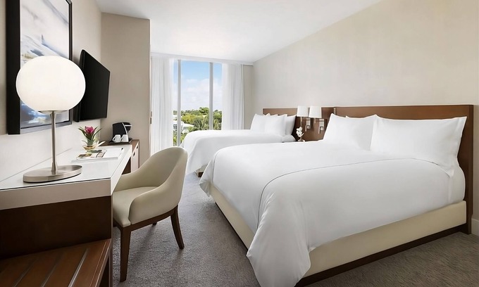 Bay Harbor Islands Hotel | 2 Grand Deluxe 2BR Suite With Balcony at The Altair Hotel Bay Harbor Miami!