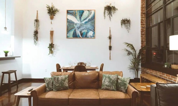 Arcadia House | 2 King Beds! Spacious Mill Loft - 14ft Windows