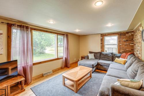 Muskegon House | 2 Mi to Michigans Adventure Family Home with Patio